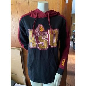 NWT VS PINK ASU BLING Hoodie sz XS
